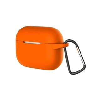 Coque AirPods Pro [Orange] Housse de protection en silicone écologique - Photo 1 sur 1