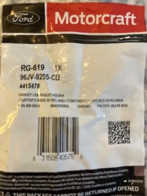 # RG-619 Motorcraft Engine Coolant Outlet Gasket, 96JV-8255-CB - Image 1 of 2