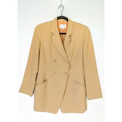 Blazer cuadrado vintage Emanuel Ungaro de doble botonadura estilo camel para mujer  Foto 1 de 4