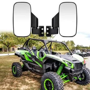 For Kawasaki Teryx4 Rearview Mirrors 1.75" 2" Adjustable Roll Bar Cage Universal - Bild 1 von 16