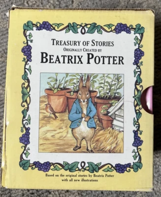 Beatrix Potter Treasure of Stories Box Set Lot 12 Books - Image 1 of 4
