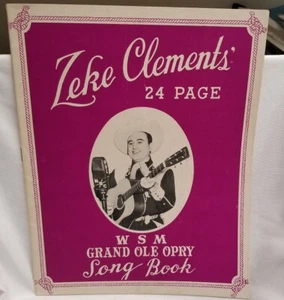 ZEKE CLEMENTS - ORIGINAL 1944 SONG FOLIO / SOUVENIR PROGRAM - VG CONDITION - Picture 1 of 1
