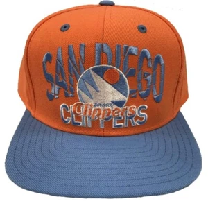 Vintage San Diego Clippers adidas Men's NBA Adjustable Snapback Hat / Cap - NWT - Picture 1 of 1