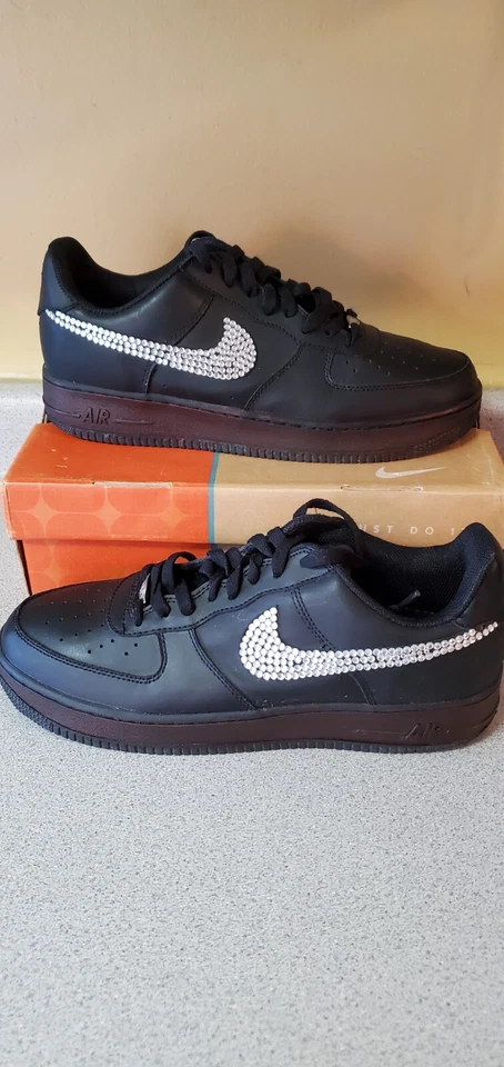 Men's NIKE AIR FORCE 1 BLACK 306353-001 Size 11 - Image 1 of 4