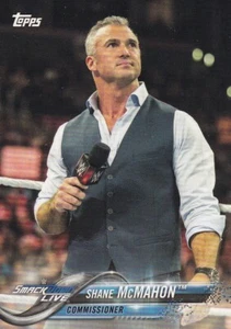 Shane McMahon 2018 Topps WWE Card #82 Raw SmackDown Live Pro Wrestling Superstar - Picture 1 of 12