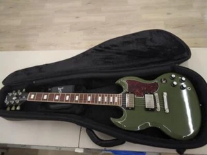 Gibson SG Standard Model Olive Drab 2021 E-Gitarre gebraucht aus Japan - Bild 1 von 12