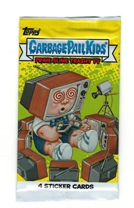 2016 Garbage Pail Kids Prime Slime Trashy TV Factory sigillato confezione da 4 carte - Foto 1 di 1