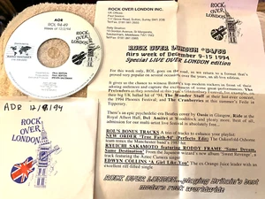 9.12.94 ROCK OVER LONDON SPECIAL ALL LIVE IN CONCERT: GLASTONBURY, ROYAL ALBERT - Bild 1 von 2