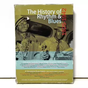 The History Of Rhythm & Blues 4 CD Box Set 97 Tracks + 32 page Booklet 1925-1942 - Imagen 1 de 6