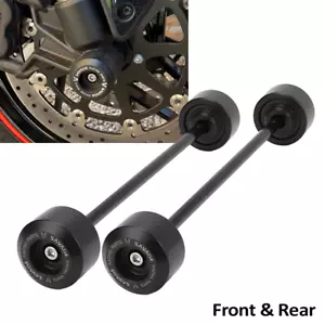 Front Rear Wheel Fork Axle Slider Falling Crash Protector For CF-MOTO 800 MT NK - Picture 1 of 24