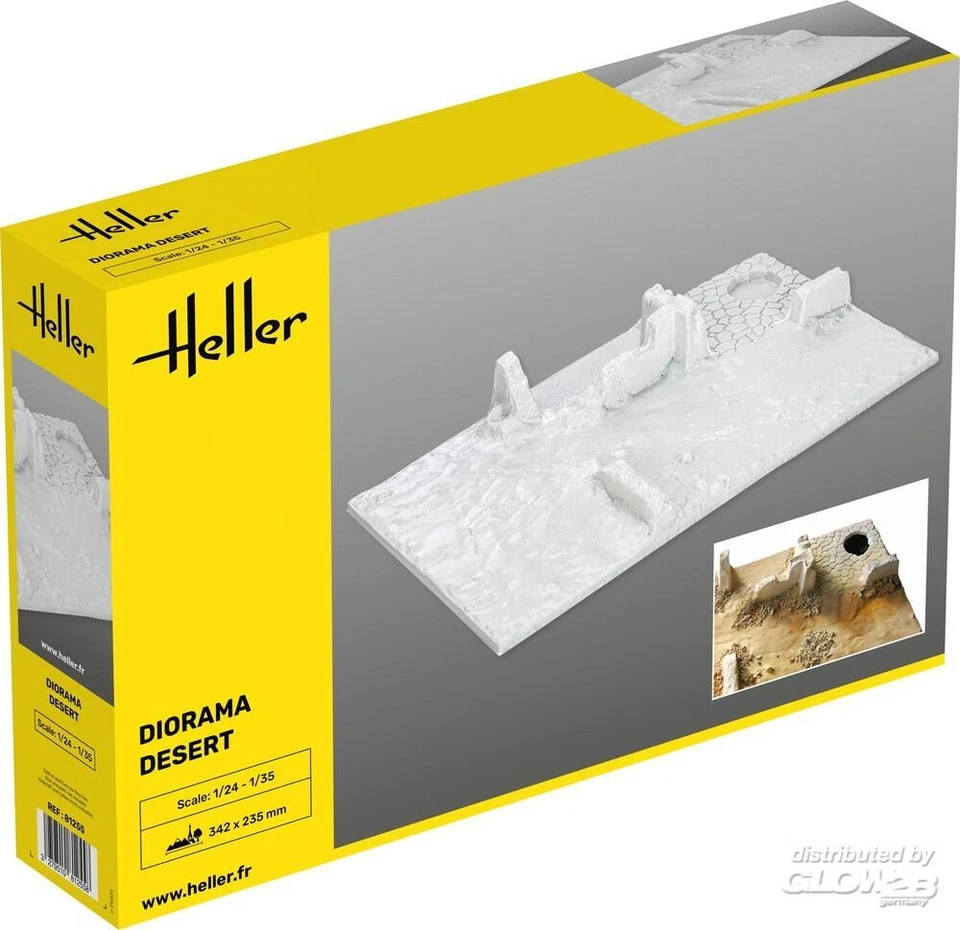 Heller: Socle Diorama Desert in 1:35 [1000812550] - Immagine 1 di 1