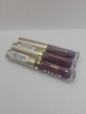  Stila Stay All Day Liquid Lipstick Chianti TRAVEL SIZE 0.05 fl oz each lot of 3 - Image 1 of 4
