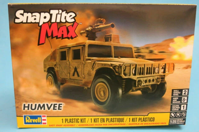 Revell SnapTite HUMVEE Plastic Model Kit 1 25 - 85-1227
