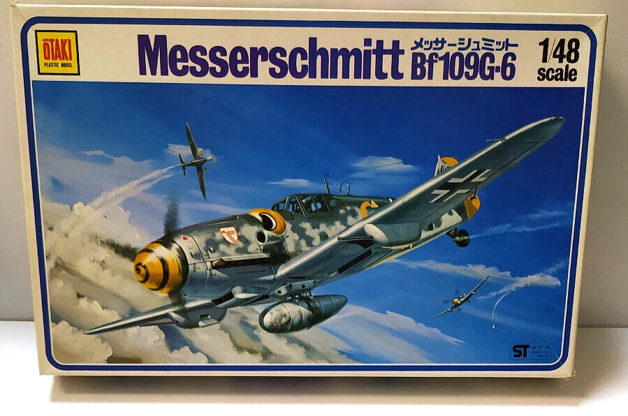 OTAKI 1:48 KIT VINTAGE AEREO  MESSERSCHMITT BF109G-6   ART 0T2-25-400   2 - Immagine 1 di 1