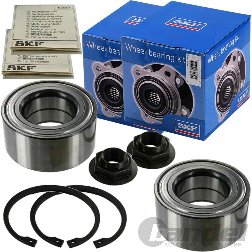 2x SKF RADLAGER-SATZ HINTEN passend für BMW E81 E87 E88 E82 E90 E93 E92 E91 Z4 - Bild 1 von 1