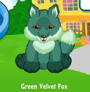 Webkinz Clásico Zorro Terciopelo Verde PROMOCIÓN Solo Código para Mascotas - Imagen 1 de 1