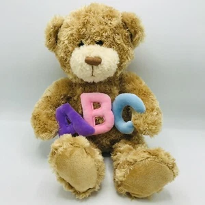 Oso Gitzy ABC Peluche 17.5" Alto Peluche Suave Alfabeto Infantil - Imagen 1 de 9