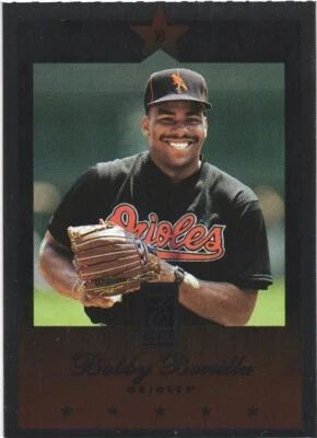 Donruss Elite #45 1997 Bobby Bonilla Baltimore Orioles Foto 1 de 2