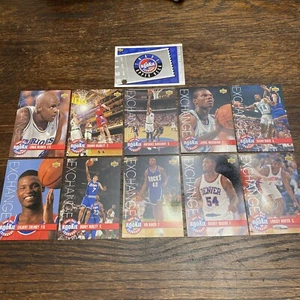 1993 Upper Deck Rookie Exchange Silver RC Set mit Exchange Card Webber Hardaway - Bild 1 von 7