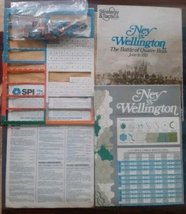 SPI-Simulations Publications 1979 - Ney vs. Wellington, Vecchio Stock - Punzonato - Foto 1 di 3