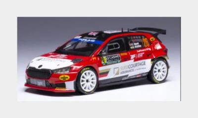 1:43 IXO Skoda Fabia Rs #26 Rally Montecarlo 2024 Ingram Mckillop RAM922SPLQ.22 - Immagine 1 di 2