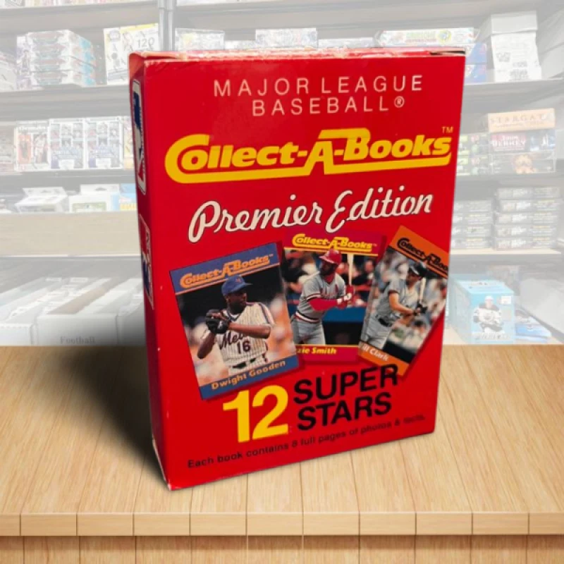 1990 Collect-A-Books Series 1 Baseball Complete Boxed Set - Babe Ruth - Image 1 of 1