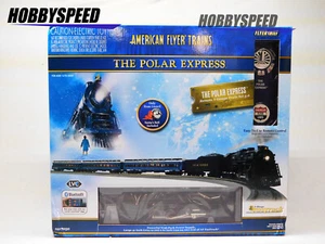 LIONEL AMERICAN FLYER POLAR EXPRESS PASSENGER TRAIN SET 5.0 S GAUGE 2217050 NEW - Picture 1 of 9