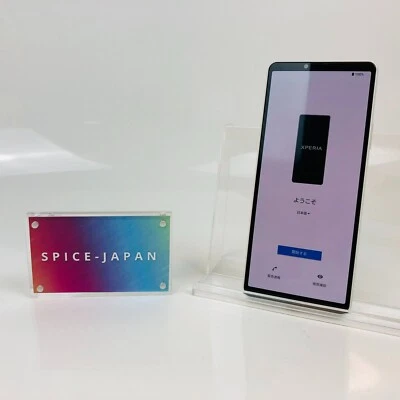 SONY Xperia 10 IV A202SO Android 6GB Storage 128GB Bianco Sbloccato Sim Free - Immagine 1 di 4