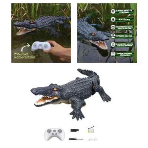RC Speed Boat Water Toys 2.4G Electric Remote Control Crocodile Bath Swimming UK - Picture 1 of 24