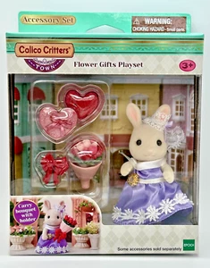 Sylvanian Families Calico Critters Town Flower Gifts Playset Catherine Rabbit - Picture 1 of 7