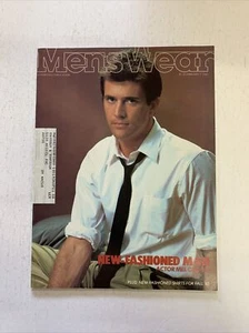 Vintage Men’s Wear Magazine February 1983 - Mel Gibson Vintage Fashion Magazine - Picture 1 of 4