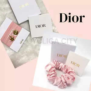 Christian Dior Hair tie Bracelet choker Scrunchie Chouchou Pink Giveaway Novelty - Picture 1 of 8