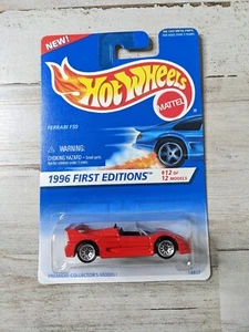 Vintage Hot Wheels 1996 First Editions Ferrari F50 14917 Collector #377 NEW - Picture 1 of 5