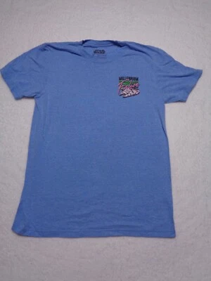 Star Wars Shirt Child Small Blue Millennium Falcon Sci-Fi Short Sleeve Boys - Image 1 of 4