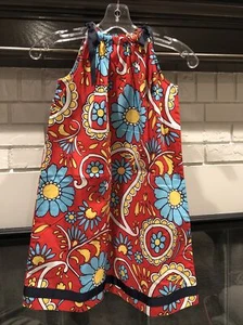 NWT Hanna Andersson Pillowcase Sundress. Girls Size 140 Or 10 - Picture 1 of 3