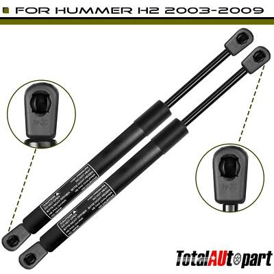 2 piezas soportes de elevación puntales para puerta trasera Hummer H2 2003-2009 deportivo utilitario Foto 1 de 4