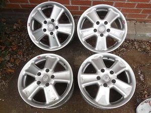 (4) Miglia 1000 16" SYNTHESIS Alloy Wheels  16 X 7 1/2" 1997 BMW 5, GTO Series? - Picture 1 of 10