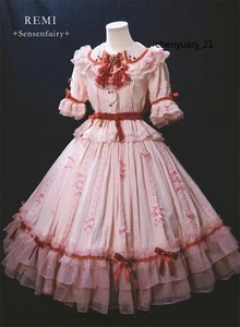 TouHou Project Remilia Escarlata Vestido con disfraces Mujeres Disfraz Niña Trajes Ropa - Imagen 1 de 25