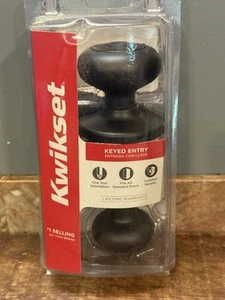 NEW Kwikset Door Lock Tylo Keyed entry fits all standard door Easy Installation - Picture 1 of 4