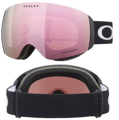 Oakley Flight Deck Grösse M Skibrille Black Prizm HI Pink Iridium