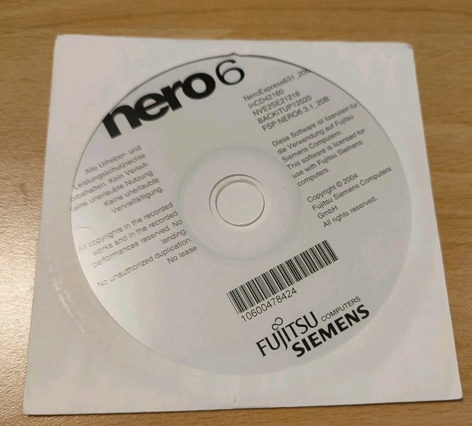 Nero 6 CD - NeroExpress 631 - Bild 1 von 1
