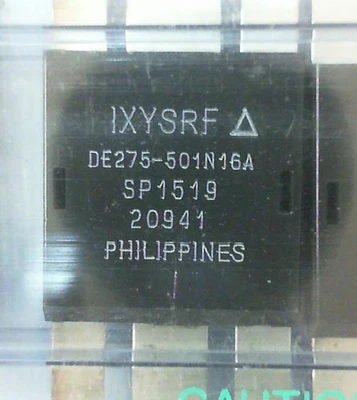 DE275-501N16A von  IXYS, HF-Leistungstransistor 500V,16A,100MHz - Bild 1 von 2