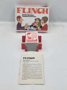 Vtg 1976 Flinch Card Game COMPLETE With Instruction Original Box Parker Brothers - Picture 1 of 7