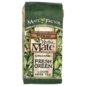 Bio Yerba Mate, lose Kräutertee, frisch grün, 12 oz (340 g) - Bild 1 von 3