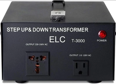 ELC T Series 3000+ Watt Voltage Converter Transformer *NEW* - Image 1 of 3