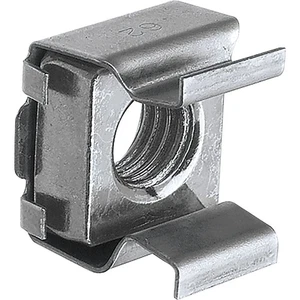 Käfigmutter M 5 R095-27 Käfig: Edelstahl 1.4310, Mutter: Stahl verzinkt - Bild 1 von 4