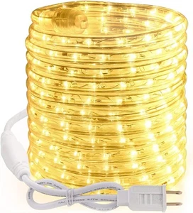 Afirst LED Rope Lights Outdoor 30FT Tube IP65 30FT, Warm White - Picture 1 of 7