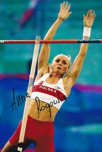 Olympia 2004: Anna ROGOWSKA (POL)  orig.Autogramm BRONZE  Leichtathletik - Picture 1 of 1