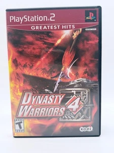 Dynasty Warriors 4 (PlayStation 2 PS2) Greatest Hits- TESTED & WORKS - Picture 1 of 5