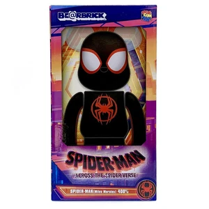 BE@RBRICK SPIDER-MAN (Miles Morales) 400% SPIDER-MAN A TRAVÉS DEL SPIDER-VERSE! - Imagen 1 de 4